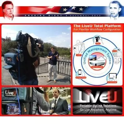 Nieuwsuur & NOS cover the American Presidential Elections with LiveU