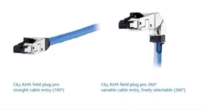 C6A RJ45 with variable cable entry - Robust, High-Performance and Reliable