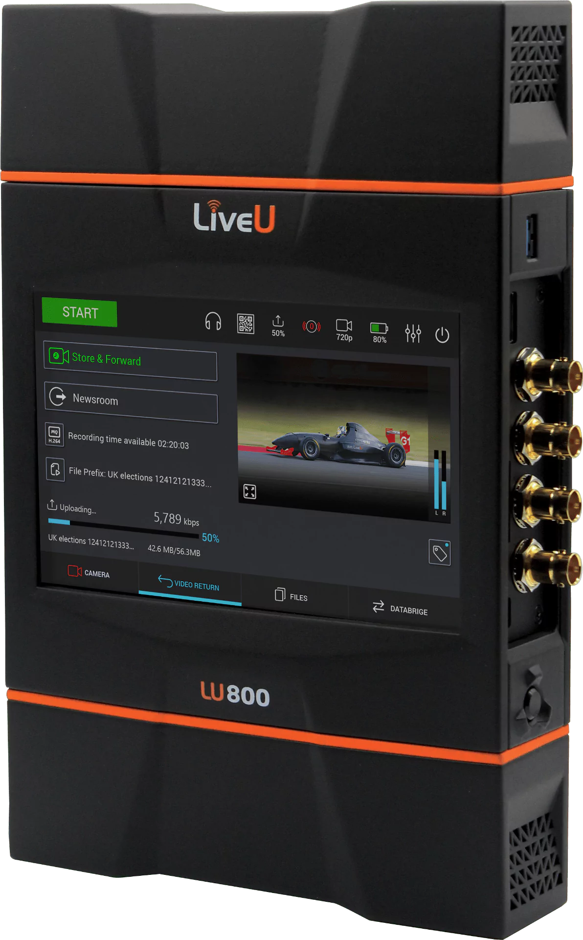 LiveU LU800 The First Sports Production Level Field Unit
