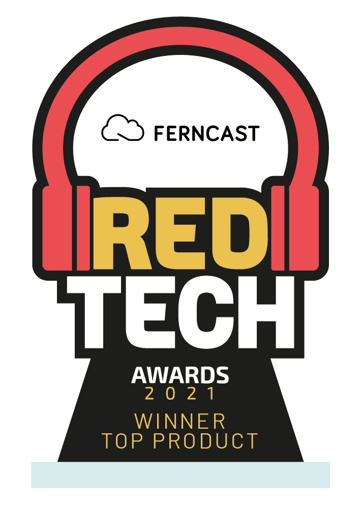 Ferncasts software solution aixtream™️ Wins RedTech Top Product Award during 2021 Radio Week